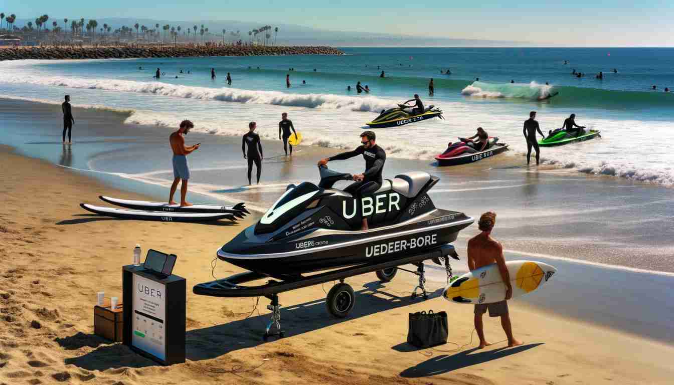 “Surfers in Belmont Shore Request Uber-Style Service for Paddle-Outs” “Surfers in Belmont Shore Request Uber-Style Service for Paddle-Outs”