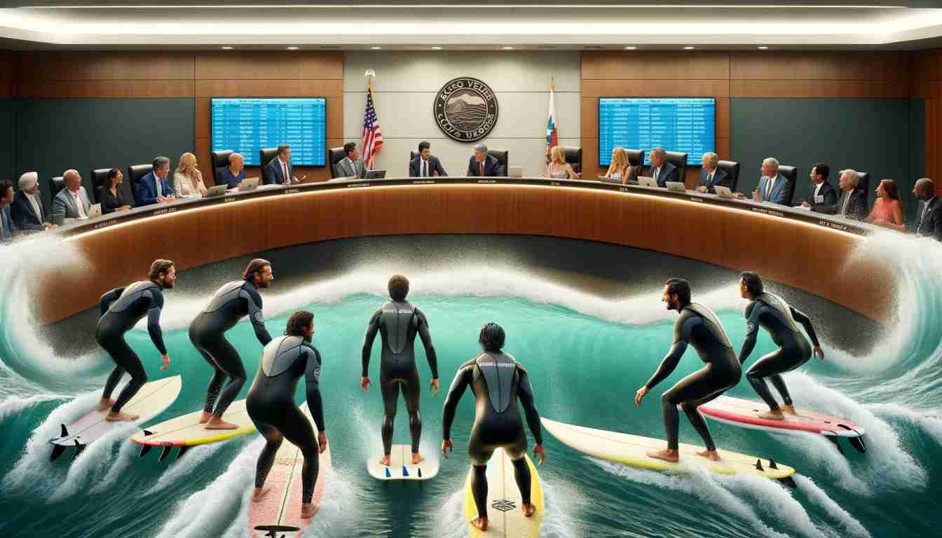 Surfers in Rancho Palos Verdes Petition for ‘Wave Pools’ in City Hall for More Productive Meetings