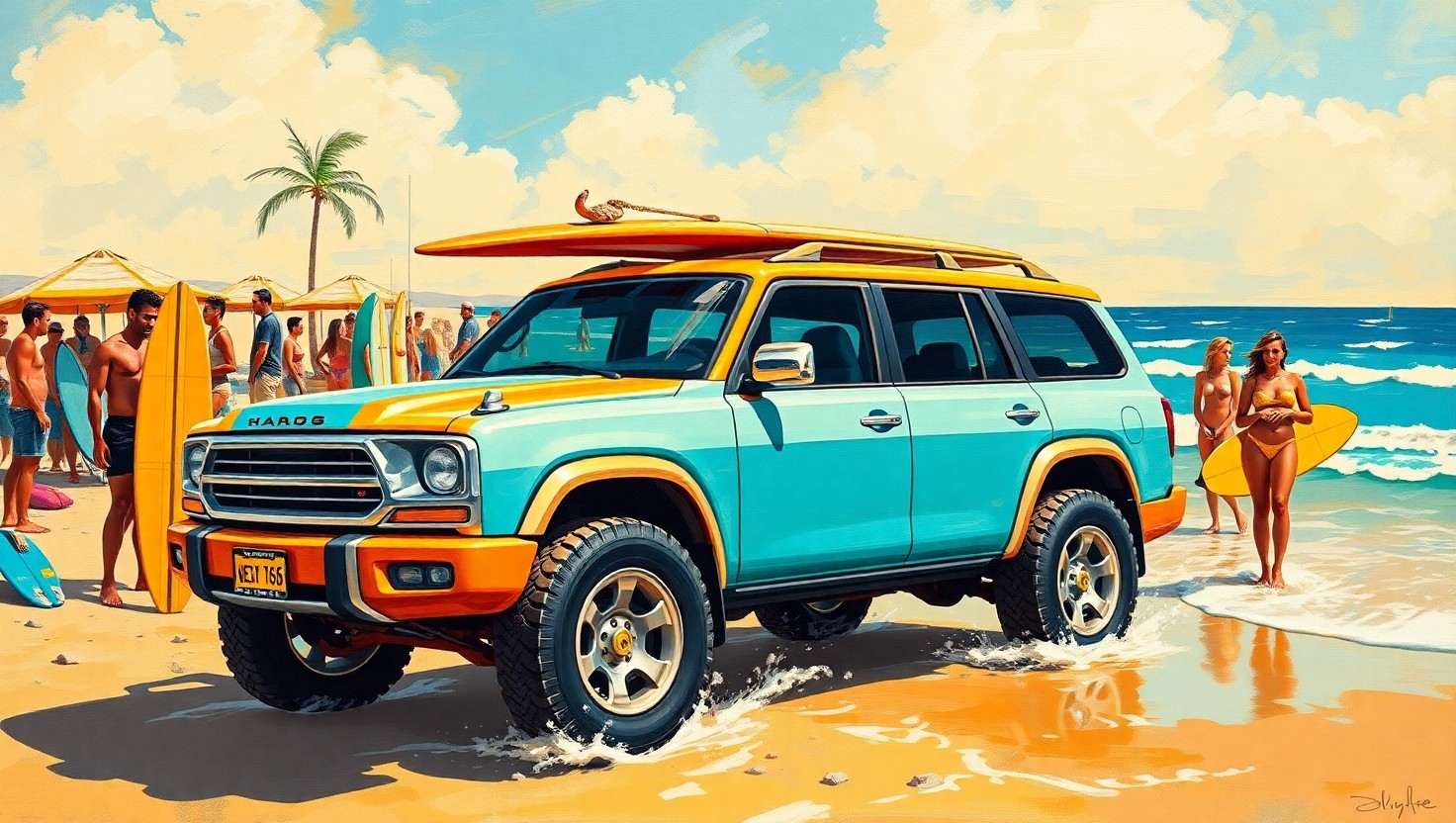 V8 Durango Surf Wagon